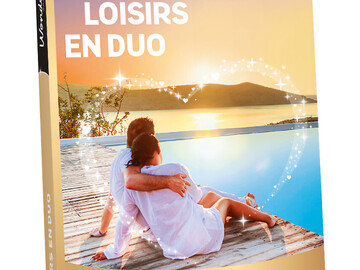 Vente: Coffret Wonderbox "Loisirs en duo" (49,90€)