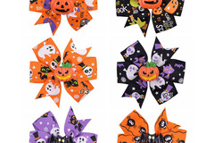 Comprar ahora: 200pcs Halloween costume children's hair accessories bat ghost