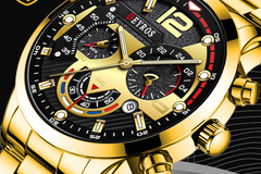 Buy Now: Top Brand Calendar Quartz Luminous Watch for Men - 30pcs