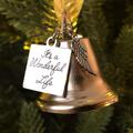 Buy Now: "It's A Wonderful Life" Christmas Decorative Angel Bell - 30pcs