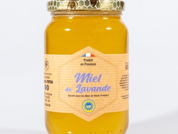 Les miels : Miel de lavande 500g IGP Provence et Agriculture Biologique