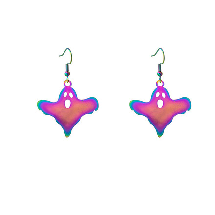 60 pairs of trendy and cool Halloween earrings with colorful grad