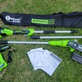 Renting out with online payment: Greenworks 24V 8" Cordless Battery Pole Saw