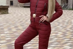 General outdoor: 2x ski suit women one piece ski jumpsuit breathable