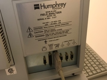 Selling with online payment: Used Humphrey Field Analyzer 750 for repair or parts
