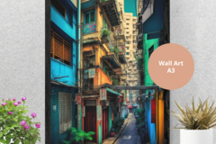  : The Hong Kong themed collection - the streets - A3