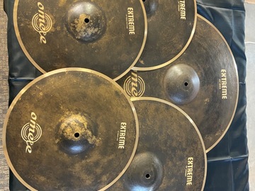 Selling with online payment: Omete Exteme Series cymbal pack
