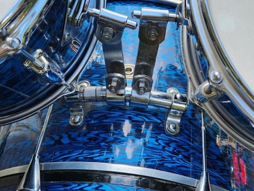 Selling with online payment: 66 Slingerland blue agate 5 piece student