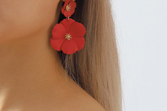 Buy Now: 30 Pairs Classic Colorful Flower Elgant Ladies Earrings