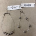 Comprar ahora: 20 pcs-- Genuine Monet Bracelets-- 2 styles-- $18.00 Retail-- $3.