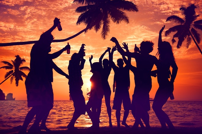 Serapo beach party!