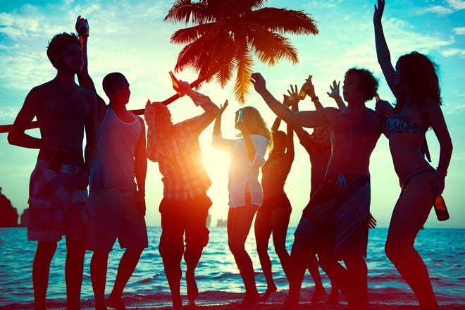 Serapo beach party!