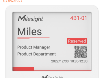  : IoT E-Ink Display - Milesight DS3604 - (LoRaWAN®)