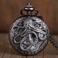 Buy Now: 30 Pcs Retro Black Bronze Octopus Style Quartz Pocket Watch 