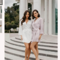 Selling: Le Rose Stories 7x Pastel Satin Robes 