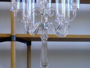 Selling: Crystal 9 Arm Candelabra - 125cmH x 50cmD (8)