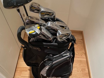 Sell with online payment: Wilson Prostaff lcg Komplettsatz RH+ Trolley + Bag