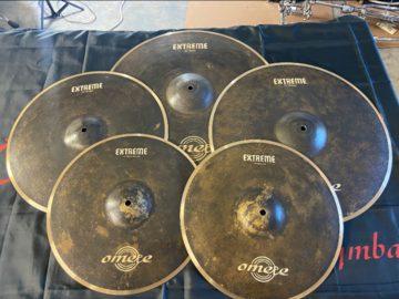 Selling with online payment: Omete Extreme series cymbal pack