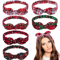 Comprar ahora: 100pcs Christmas Headband Women's Stretch Hair Accessory