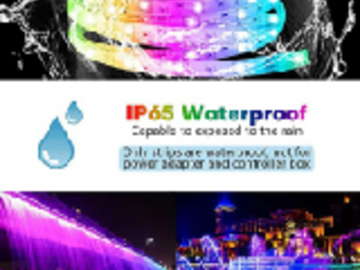 Buy Now: LED Strip Lights, YORMICK waterproof 32.8' Flexible Tape Lights