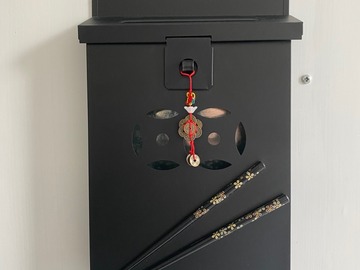  : HK Letter Box in black lacquer