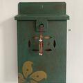  : HK Letter Box in green vintage