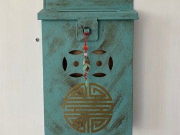  : HK Letter Box in provence vintage