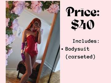 Selling with online payment: Jessica Rabbit Bunnysuit