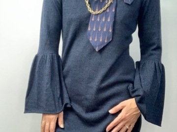 Selling: Statement Sleeve Ultra Cozy Merino Wool Dress