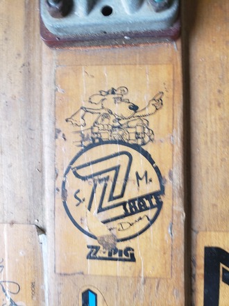 Vintage Original 1978 Z-Woody / Z-Flex Jimmy Plumer Board