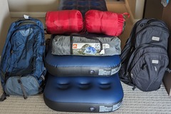 Rent per night: Backpacking Kit for 2