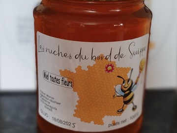 Les miels : Miel de fleurs de Champagne 