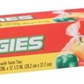 Buy Now: 12 pcs of: Hefty Baggies Gallon Sized with Ties 50 ct