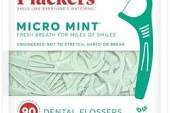 Make An Offer: 20 pcs of Plackers Dental Flossers Micro Mint - 90 Count each