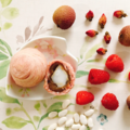Selling: Raspberries, White Bean, Lychee, Rose & Mochi Pastry