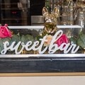 Myydään (Yksityinen): Sweet bar kyltti