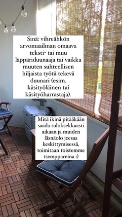 Bodydoubling-keskiviikot / Rinnakkaistyöskentelykeskiviikot