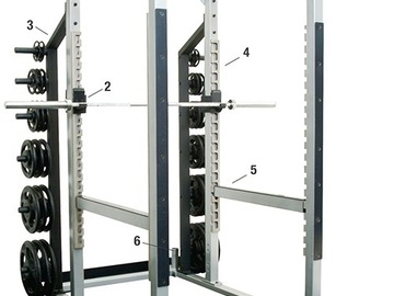 Buy it Now w/ Payment: York Barbell STS Power Rack w/ Hook Plates
