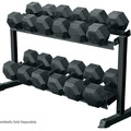 Buy it Now w/ Payment: York Barbell Pro-Hex Dumbbell Rack (2 Tier)