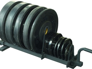 Buy it Now w/ Payment: York Barbell Horizontal Weight Plate Rack (Half set)