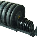 Buy it Now w/ Payment: York Barbell Horizontal Weight Plate Rack (Half set)