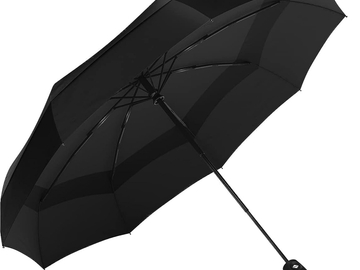Renting out without online payment: Black umbrella 