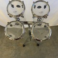 Selling with online payment: Tama style 4 pack of clear acrylic octobans