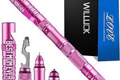 Buy Now: Pink Multitool Pen with Flashlight Black