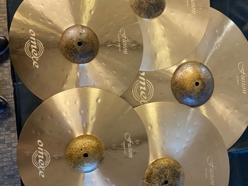 Selling with online payment: Omete Alpha series cymbal pack