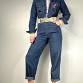 Selling: Vintage Cotton Denim Coverall Jumpsuit 