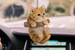 Comprar ahora: 100 Pcs Cute Cat Acrylic Pendant Car Decoration