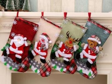 Buy Now: 5Set/20pcs Christmas tree pendant Christmas stocking gift bag