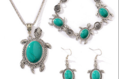 Comprar ahora: 20 Sets Luxury Vintage Turquoise Turtle Ladies Jewelry Set