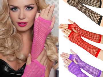 Comprar ahora: 100 Pairs of Stretch Sexy Punk Half Finger Party Etiquette Gloves